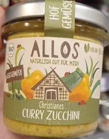 Brotaufstrich Curry-Zucchini bio