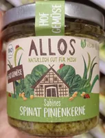 Sabines Spinat Pinienkerne