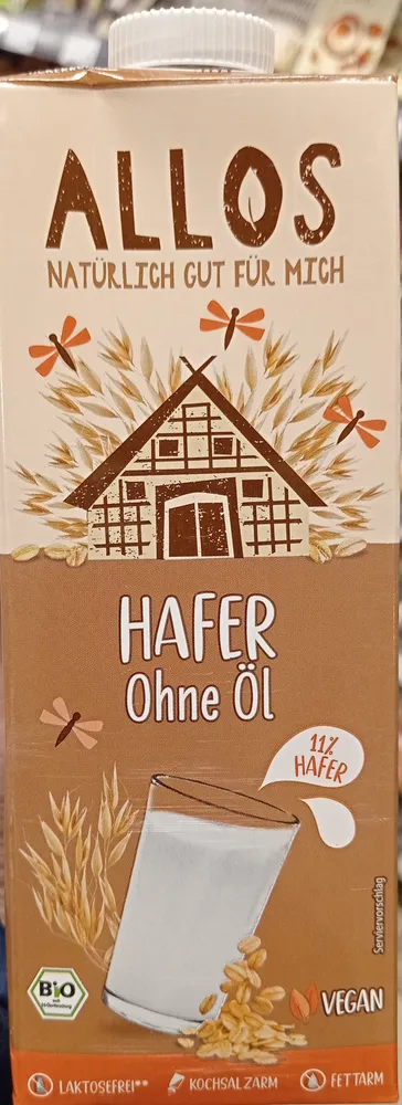 Hafer ohne Öl