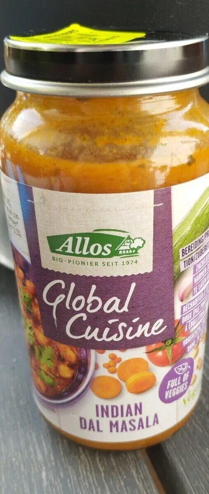 Global Cuisine Indian dal masala