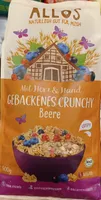 Gebackenes Crunchy Beere