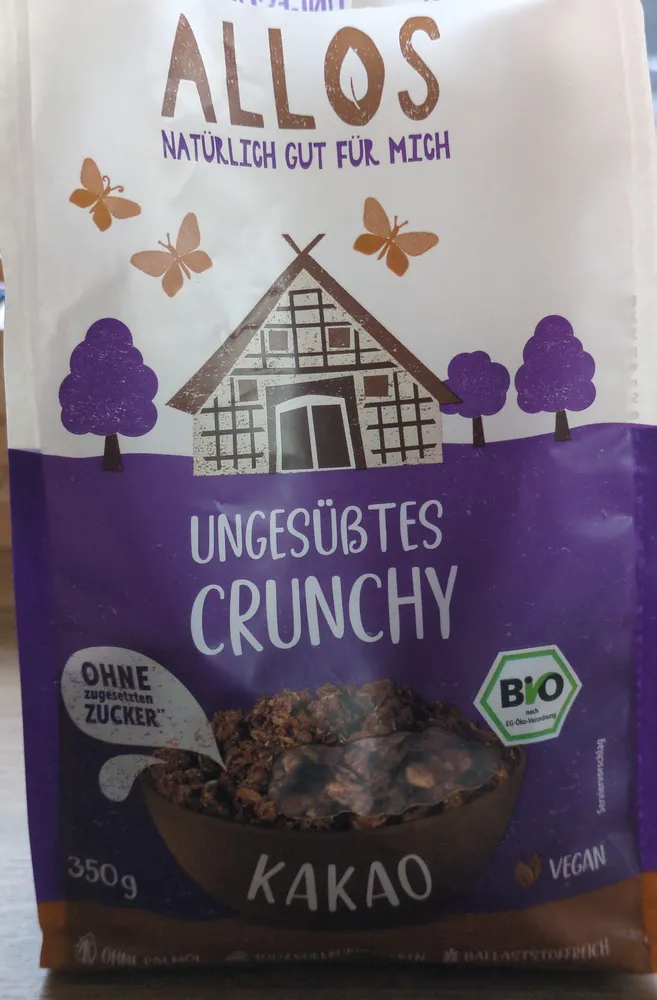 Ungesüßtes Crunchy Kakao