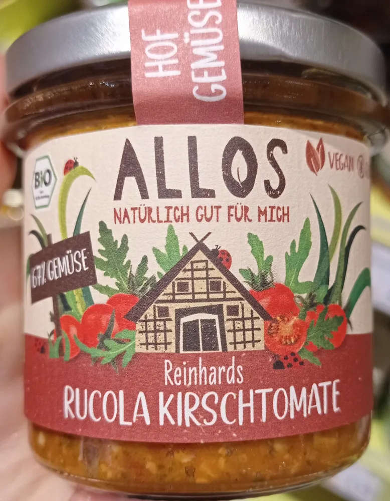 Hof-Gemüse Reinhards Rucola Kirschtomate
