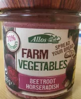 Farm vegetables Beetroot Horseradish spread