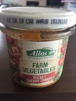 Farm vegetables rocket cherry tomato