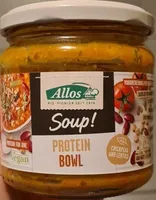 Soup Protein Bowl Chickpeas and Lentils
