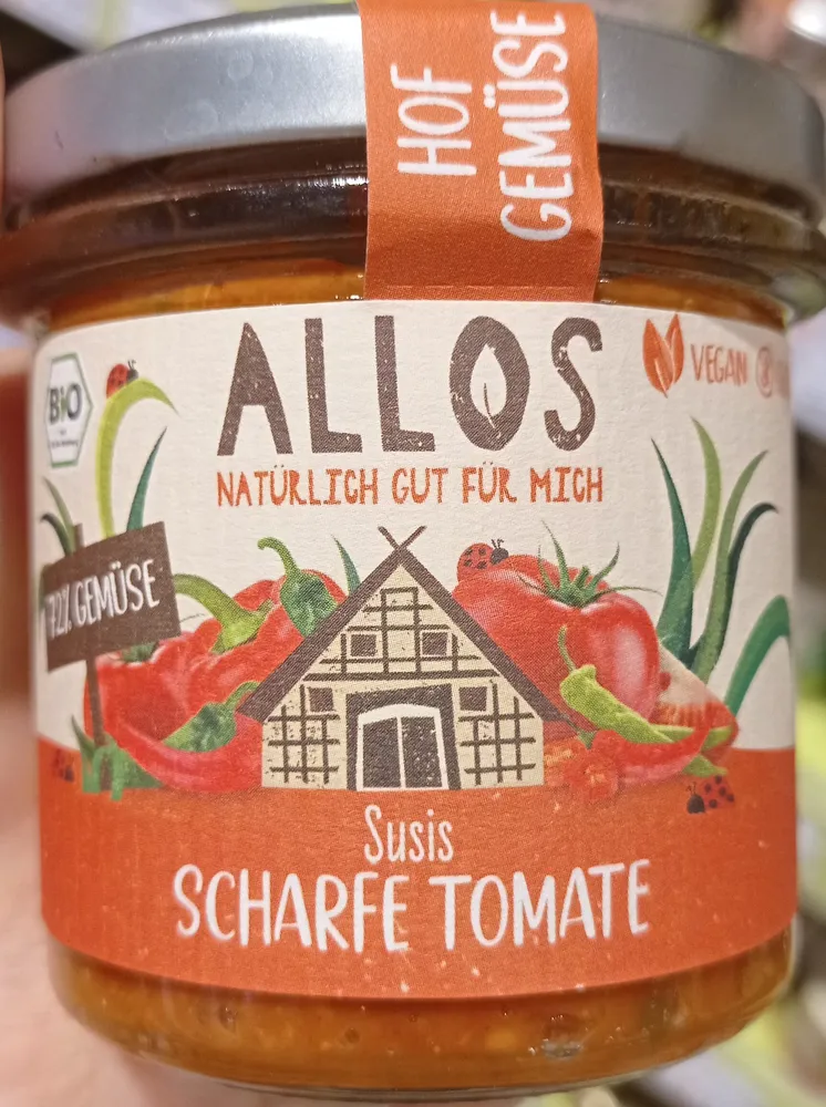 Hof-Gemüse Susis scharfe Tomate