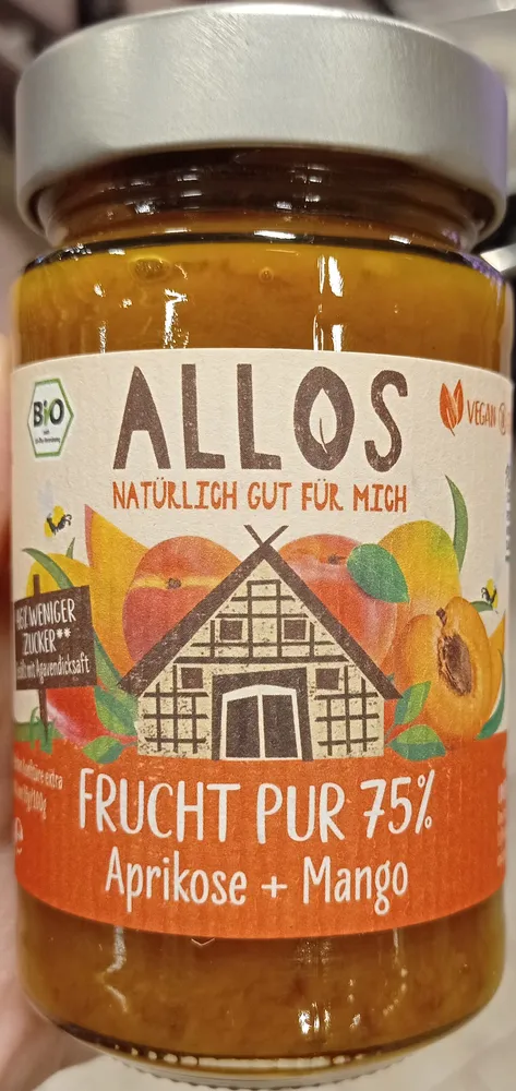 Frucht Pur 75% Marille + Mango