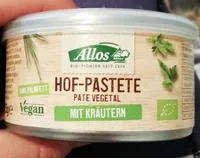 Hof-pastete paté vegetal