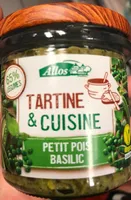 Tartine & Cuisine Petit pois Basilic