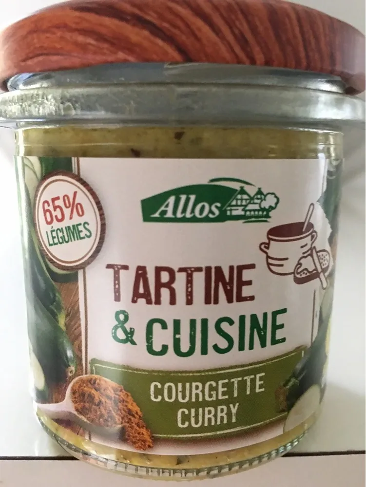 Tartine et cuisine courgette curry