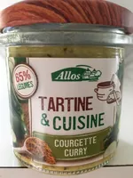 Tartine et cuisine courgette curry