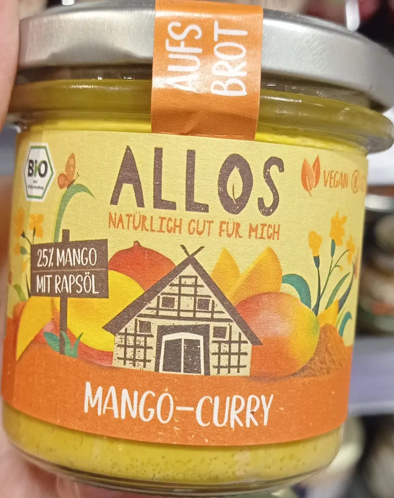 Auf´s Brot Mango Curry