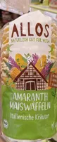 Amaranth Maiswaffeln Italienische Kräuter