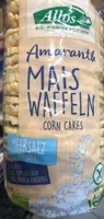 Mais waffeln sea salt
