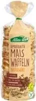 Allos Amaranth-mais-waffeln