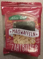 Allos Amaranth Mais Waffeln Mit Zartbitterschokolade