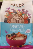 Amaranth muesli