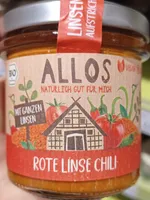 Linsen-Aufstrich Rote Linse Chili