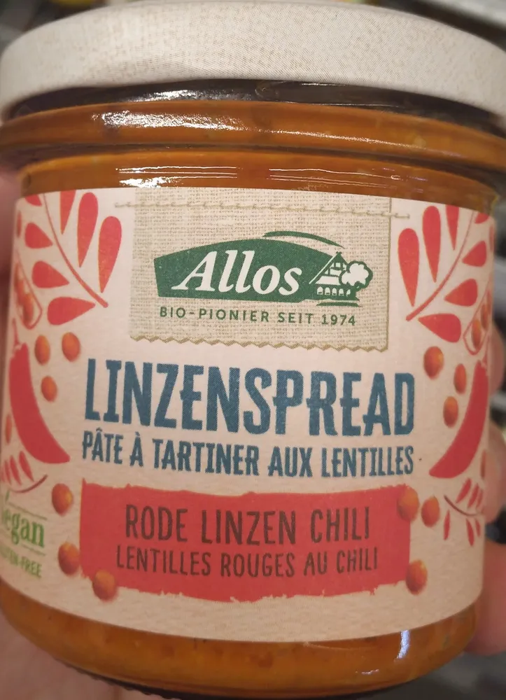 Linzenspread chili