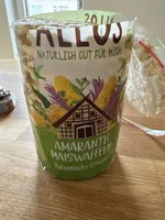 Amaranth Maiswaffeln