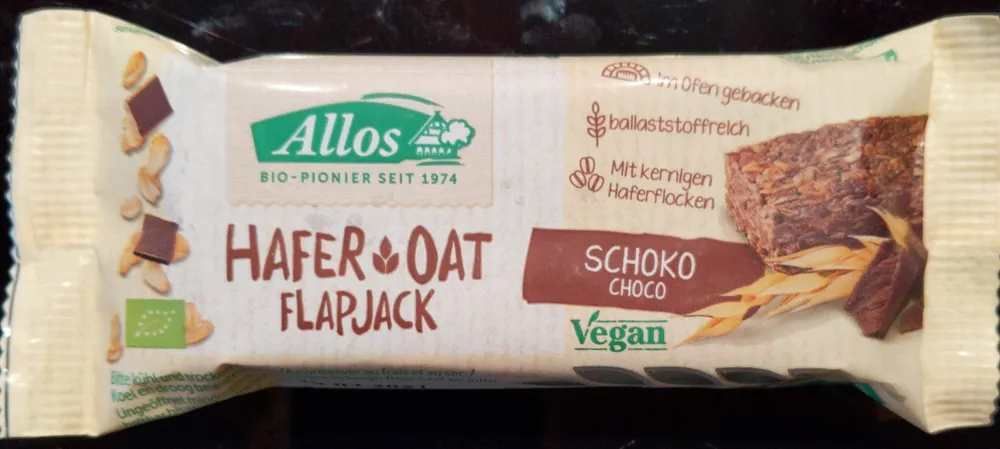 Riegel: Hafer & Oat flapjack