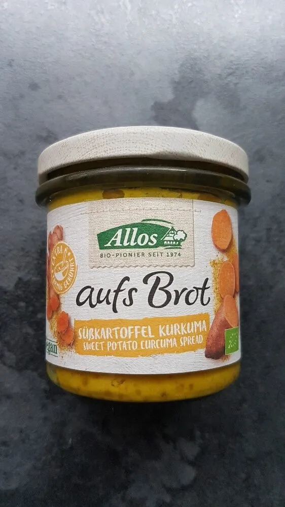 aufs Brot: Süßkartoffel kurkuma