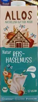Drink Reis Haselnuss