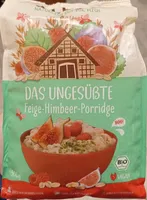 Das ungesüßte Feige-Himbeer-Porridge