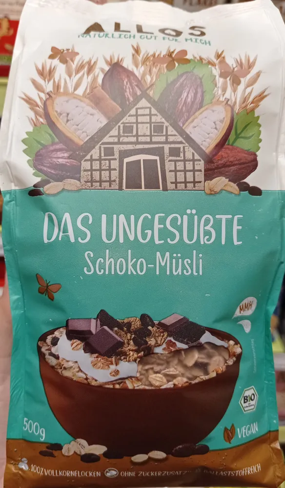 Das ungesüßte Schoko-Müsli