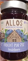 Frucht Pur 75% Heidelbeere