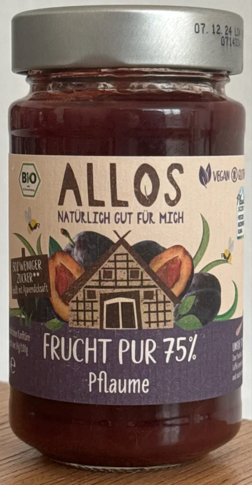 FRUCHT PUR 75% Pflaume