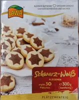 Plätzchenteig - Schwarz-Weiß