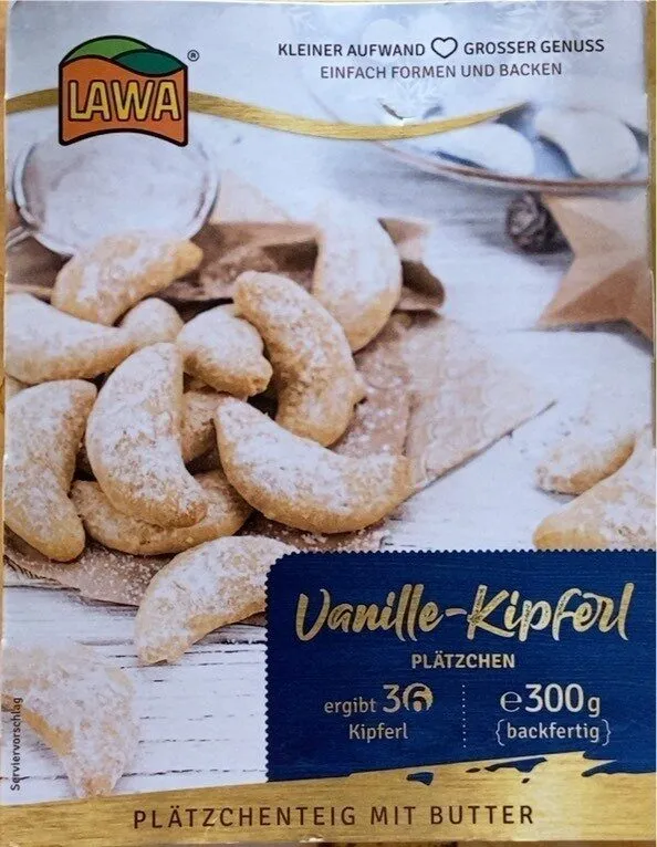 Vanille-Kipferl - Plätzchen