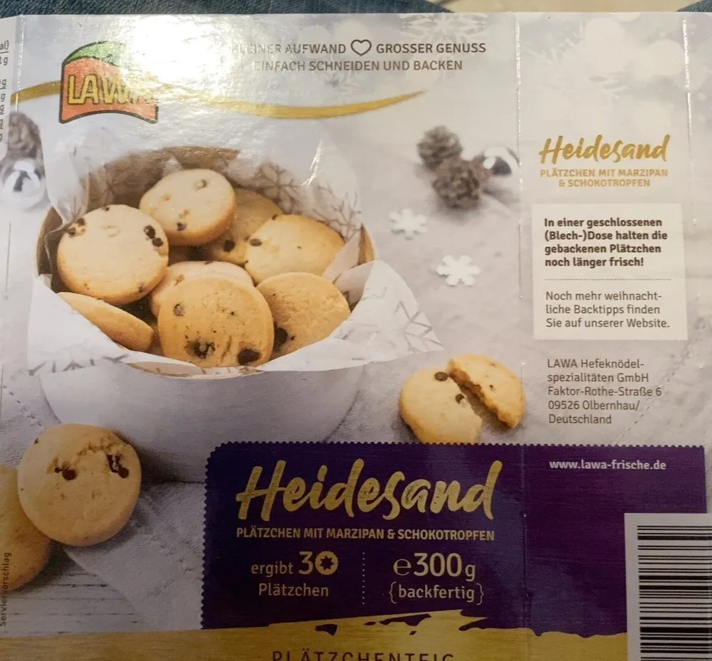 Heidesandplätzchen