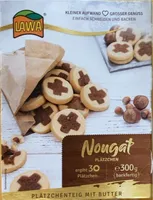 Nougat Plätzchen