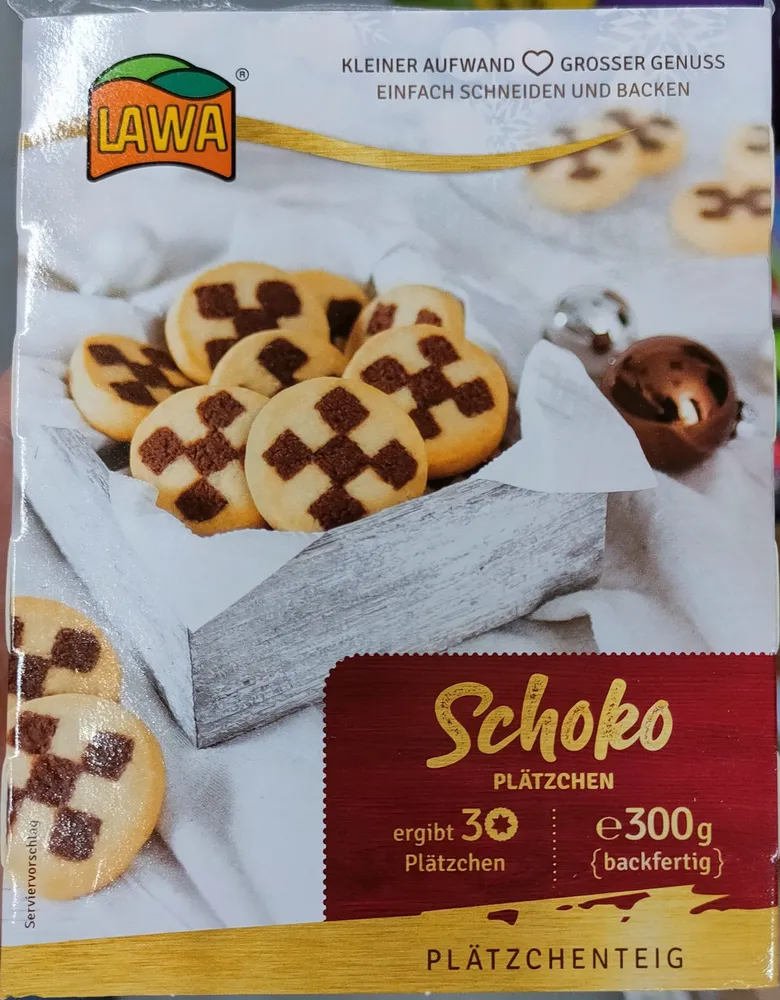 Plätzchenteig - Schokoplätzchen