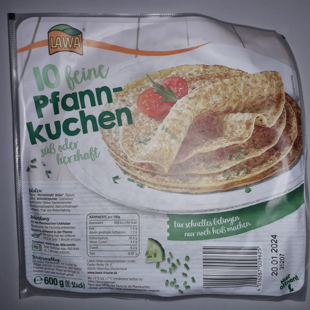 10 feine Pfannkuchen