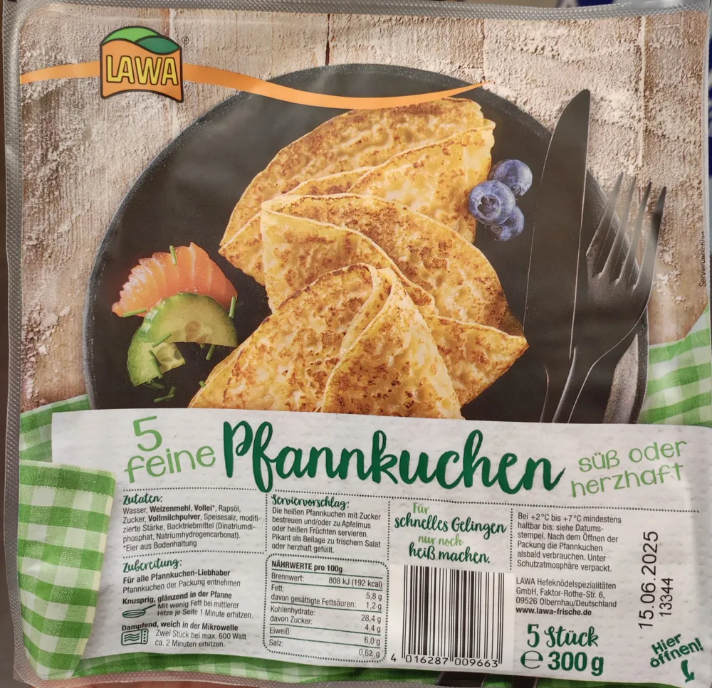 Feine Pfannkuchen