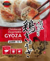 gyoza poulet legumes