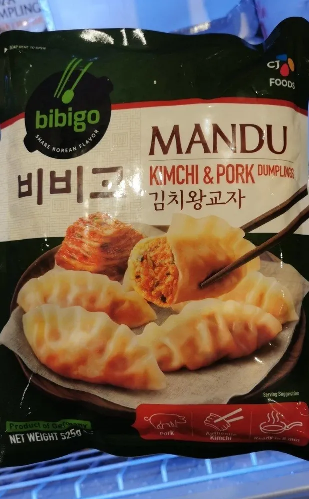 Mandu Kimchi and Pork dumplings