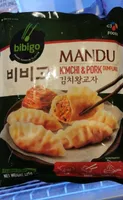 Mandu Kimchi and Pork dumplings