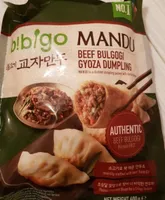 Beef bulgogi gyoza dumpling