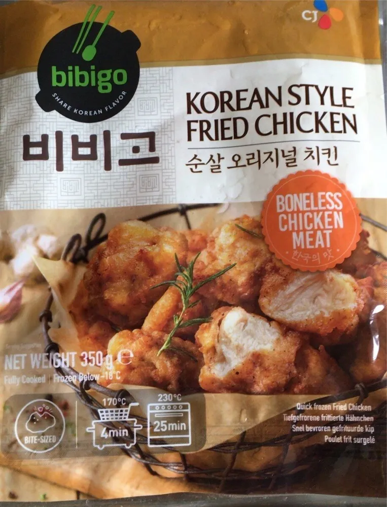 Korean style fried chicken