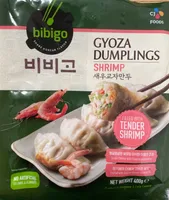 Gyoza dumplings shrimp