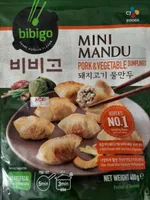 MINI MANDU Pork & vegetables