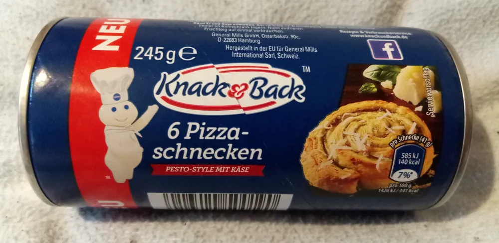 6 Pizza-schnecken
