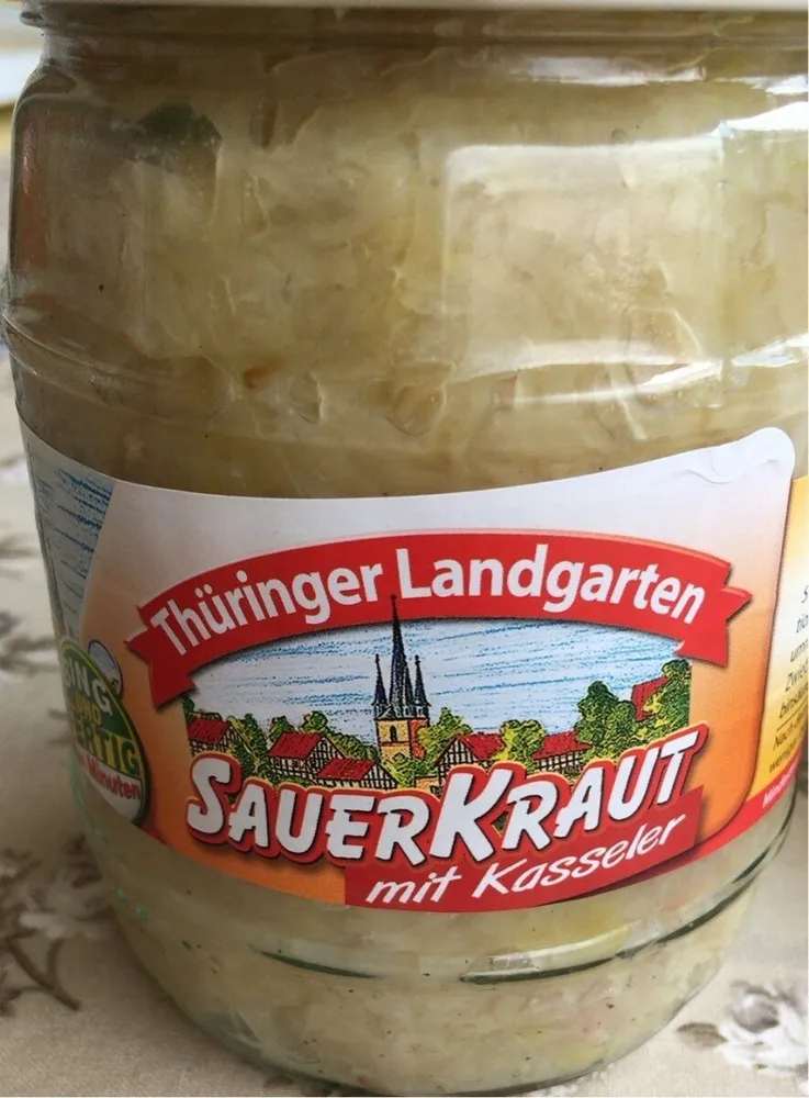 Sauerkraut mit Kasseler