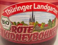 Rote Kidney-Bohnen Glas