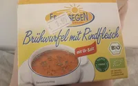 Brühwürfel mit Rindfleisch